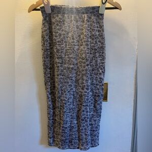 SO Women's leopard long pencil Skirt